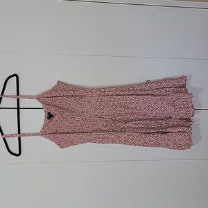 Torrid Size 4, Blush and Black Spaghetti Strap Dress